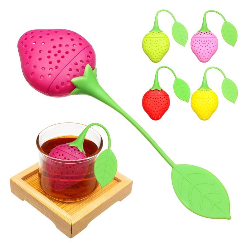 Herbal Wellness Products - 新しいシリコン製茶こし、ティーバッグケトル、茶葉ストレーナーボールホルダー、ハーブスパイスフィルター、ティーポットガジェット、茶こし器