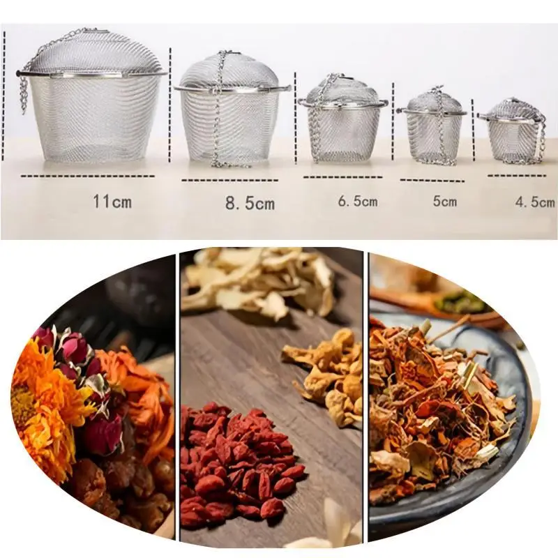 1/3 個茶スパイスストレーナー調味料ボールメッシュハーブボ - Herbal Wellness Products のレビューと価格