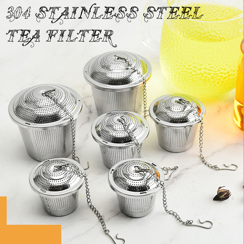 304 ステンレス鋼ティーフィルターファインメッシュスイベル - Nettle Leaf Tea のレビューと価格