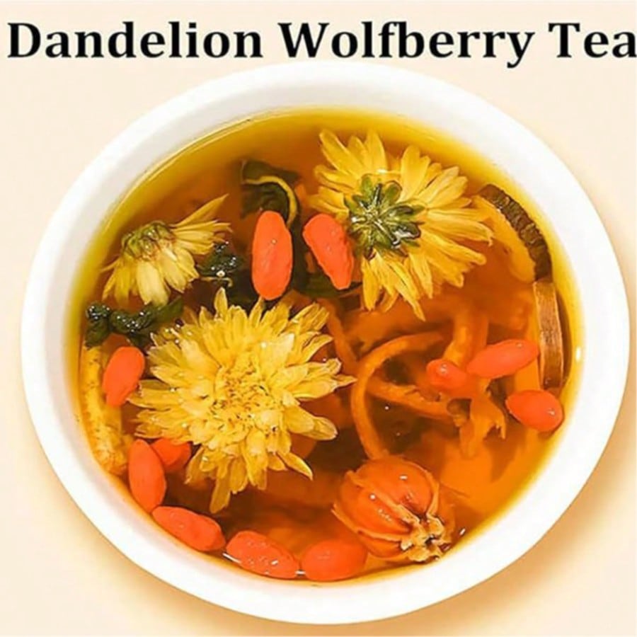 タンポポクコハーブティー - 50ティーバッグ、菊とみかんの - Herbal Tea For Wellness のレビューと価格
