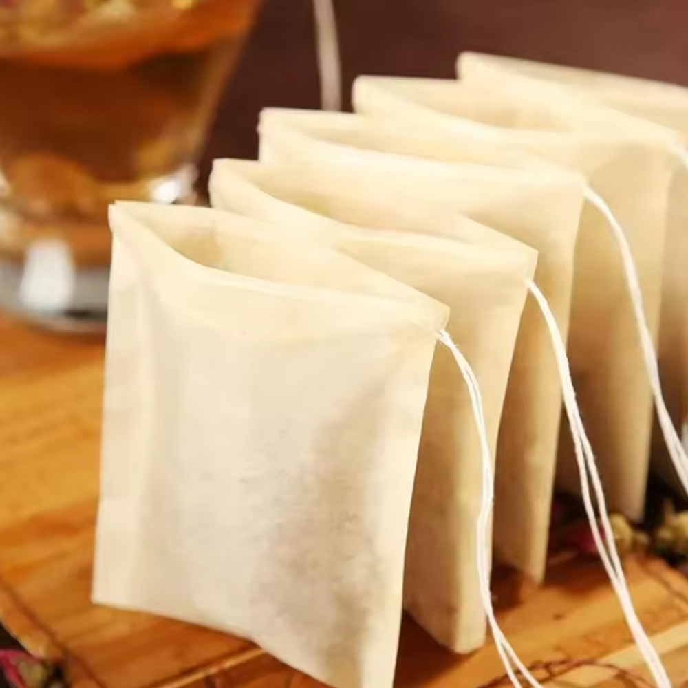 100/3000枚入り使い捨てティーフィルターバッグ、紐付き - Herbal Tea For Wellness のレビューと価格