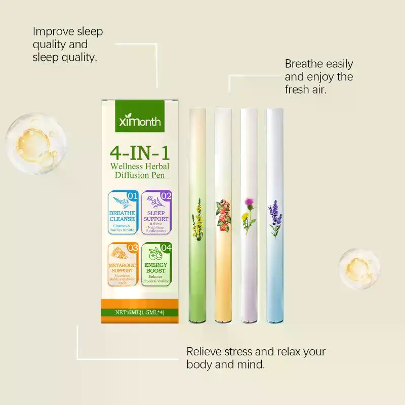 4 in 1 ハーブディフューザーセット ハーブエナジーバー - Herbal Wellness Products のレビューと価格