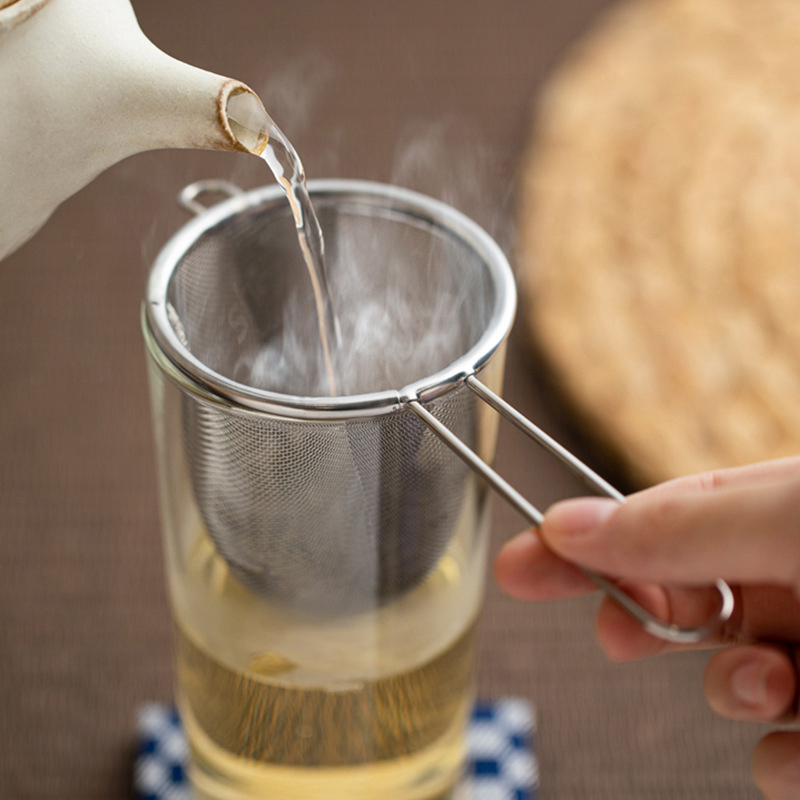 ステンレス製茶こし 再利用可能 茶漏れ防止フィルター ティー - Herbal Tea For Wellness のレビューと価格