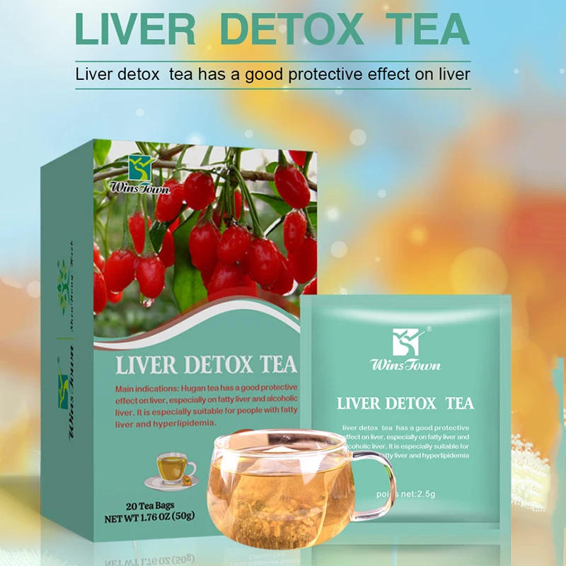 毎日の肝臓栄養茶、肝臓デトックスティーは肝臓を浄化し、解毒し - Herbal Tea For Wellness のレビューと価格