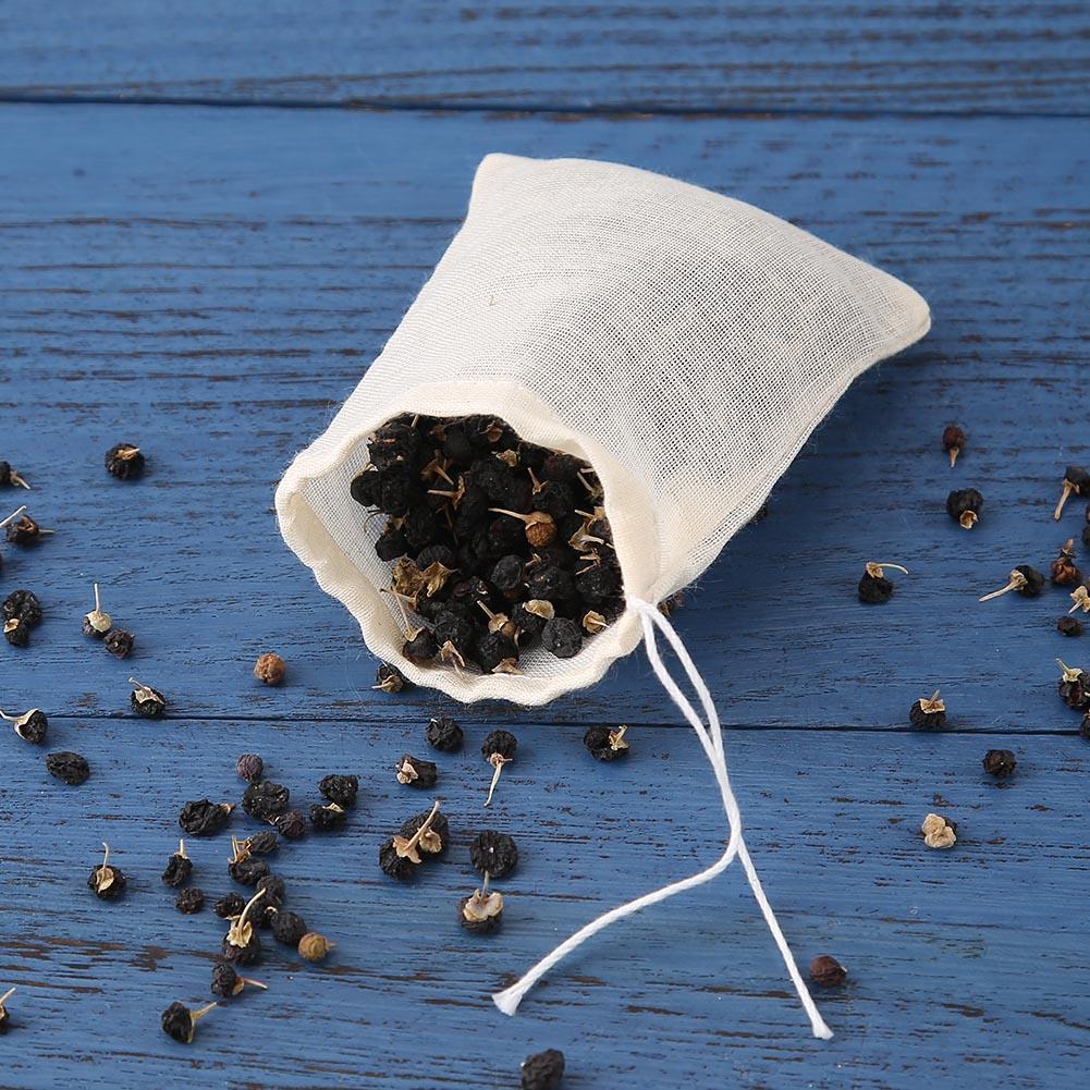 使い捨て紅茶フィルターバッグ,20ピース/ロット,綿ガーゼ, - Herbal Tea For Wellness のレビューと価格